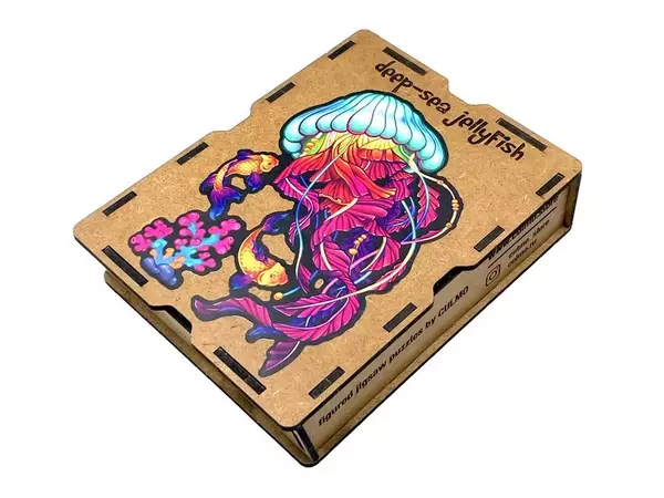 Fa puzzle - Mélytengeri medúza - 104 db-os