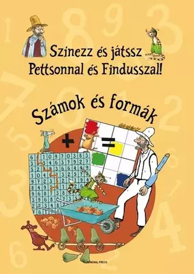 Színezz és játssz Pettsonnal és Findusszal! – Számok és formák