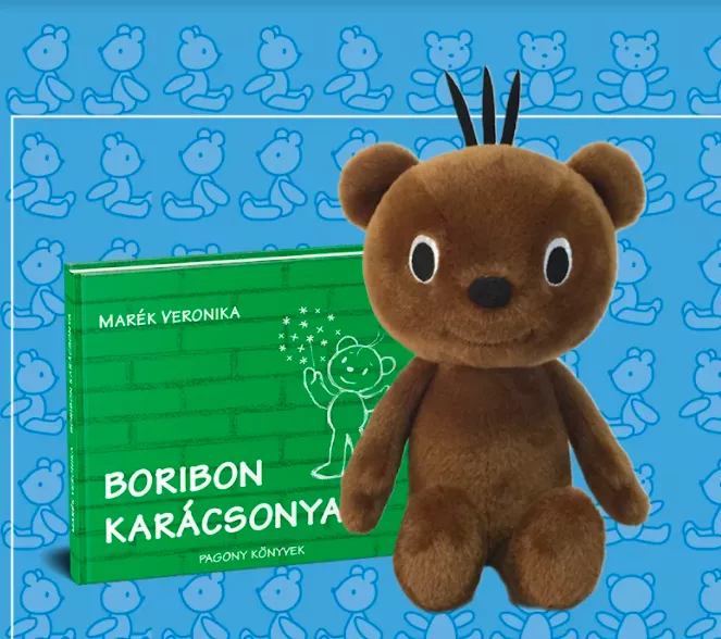 A legcukibb karácsonyi ajándék: Boribon plüss és az új kötet csomagban!