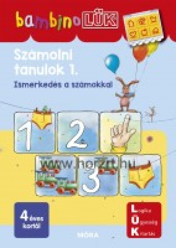 BambinoLÜK - Számolni tanulok 1. LDI101 - bambinoLÜK