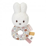 Plüss csörgő - Miffy - Vintage kis virágok