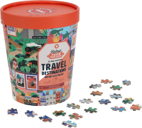 Puzzle - 50 bakancslistás hely a világ körül - 1000db