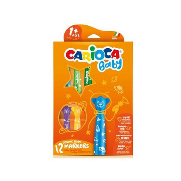 Carioca - Bébi filctoll készlet - Maci - 12db