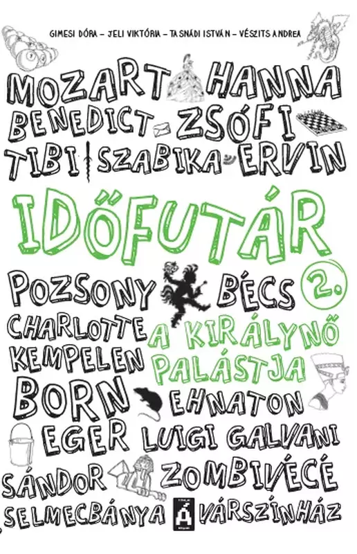 Időfutár - A királynő palástja - E-book