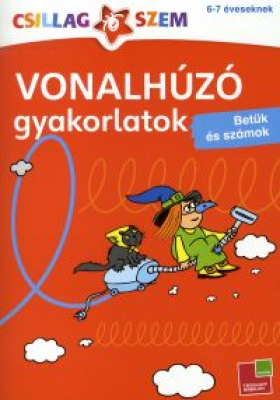 Vonalhúzó gyakorlatok - Betűk és számok