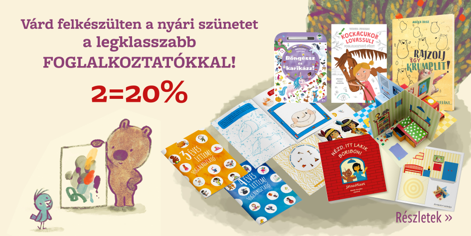 Foglalkoztatók a nyári szünetre: 2=20% kedvezménnyel!