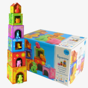Toronyépítő kocka - Tipp-topp - Topanifarm