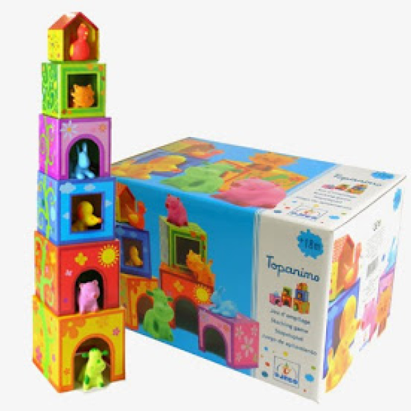 Toronyépítő kocka - Tipp-topp - Topanifarm