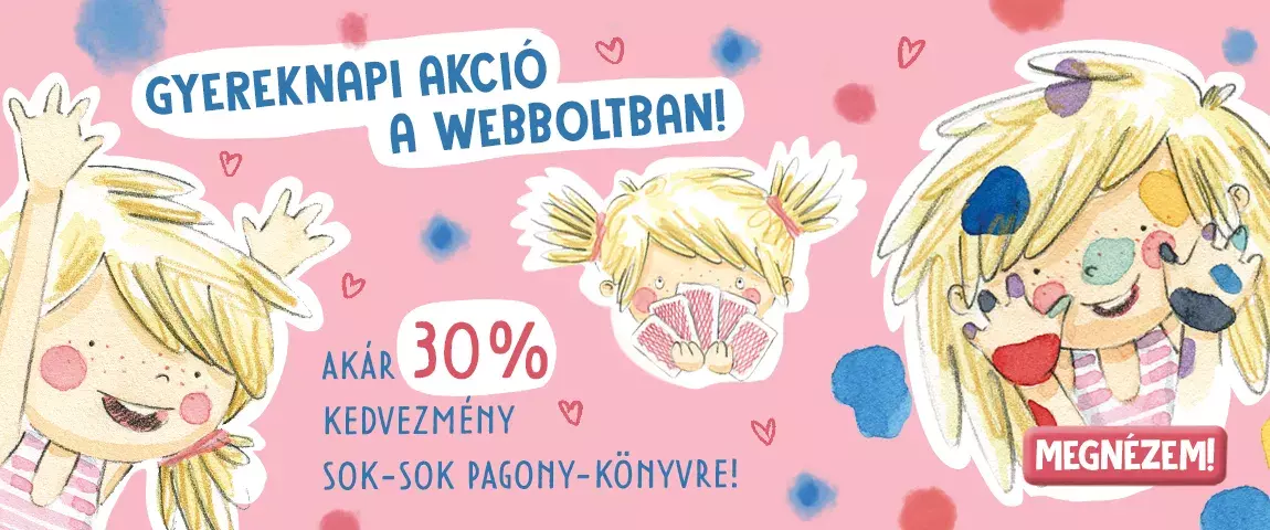 Ünnepeld velünk a gyereknapot! Akár 30% kedvezmény a webboltban!