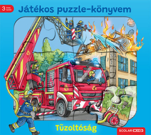 Játékos puzzle-könyvem: Tűzoltóság