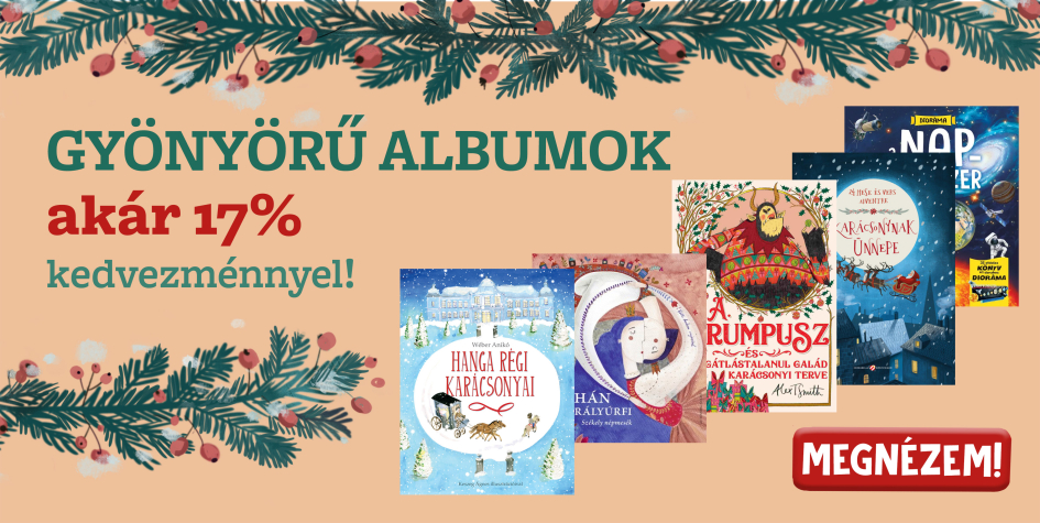 Gyönyörű albumok a karácsonyfa alá