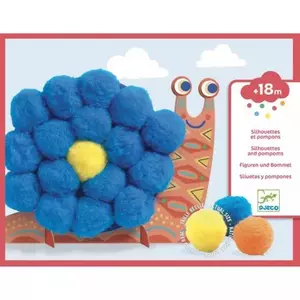 Pompom-kép készítő - Óriás pompom állatok - Fluffy animals