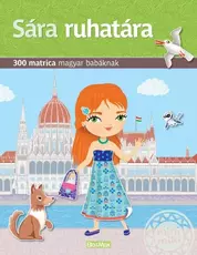 Sára ruhatára - Matricás könyv