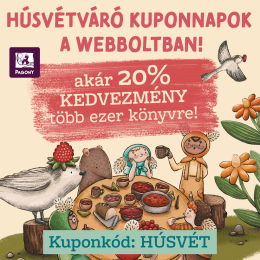 Húsvétváró kuponnapok: akár 20% kedvezmény TÖBB EZER könyvre!