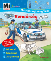 Mi Micsoda Junior Matricás Rejtvényfüzet - Rendőrség