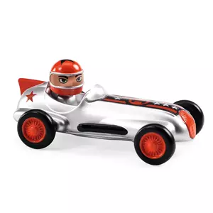 CRAZY MOTORS játékautó - Ezüst nyíl