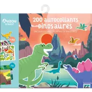 Újrahasználható matricázó készlet - Dinoszauruszok