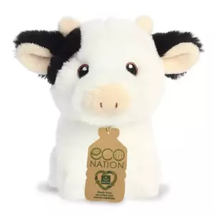 Plüss tehén - Eco nation - 13cm