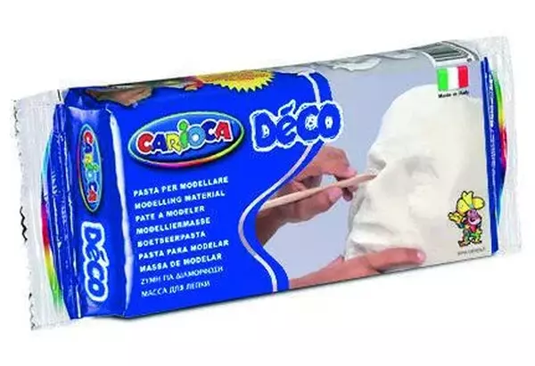 Levegőre száradó gyurma - Fehér - 500g