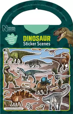 Újraragasztható matricázó - Meséld el! - Dinoszauruszok