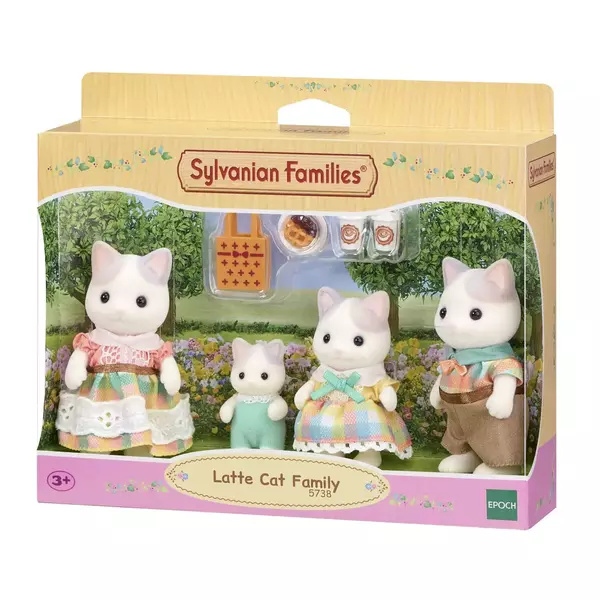 Sylvanian Families - Latte cica család