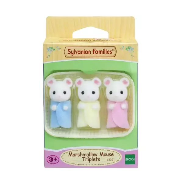 Sylvanian Families - Marshmallow egér hármasikrek