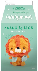 Minigurumi készlet – Kazuo, az oroszlán - 10cm