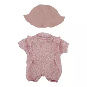 Játék babaruha - Pink floral