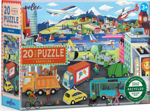 Puzzle - Közlekedés - 20db