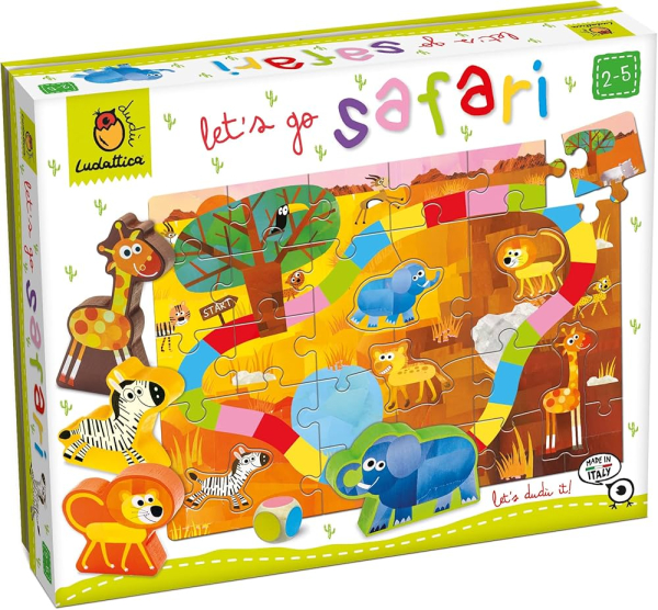 Puzzle és társasjáték - Szafari - 24db