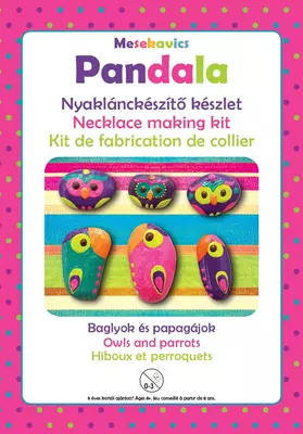 Nyaklánckészítő - Kavicsfestő készlet