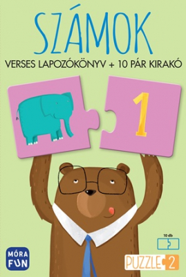 Számok – Verses lapozó plusz 10 pár kirakó