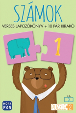 Számok – Verses lapozó plusz 10 pár kirakó