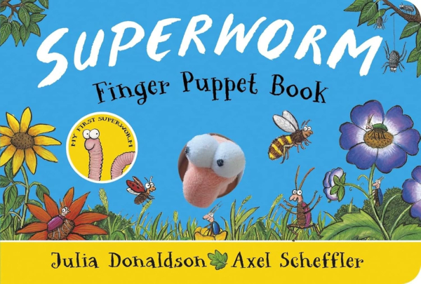 Superworm - Finger Puppet Book