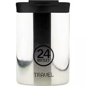 24Bottles Travel thumbler, Mirror Steel - 350ml