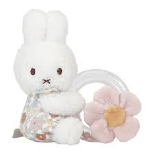 Csörgő - Miffy - Vintage kis virágok