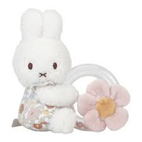 Csörgő - Miffy - Vintage kis virágok