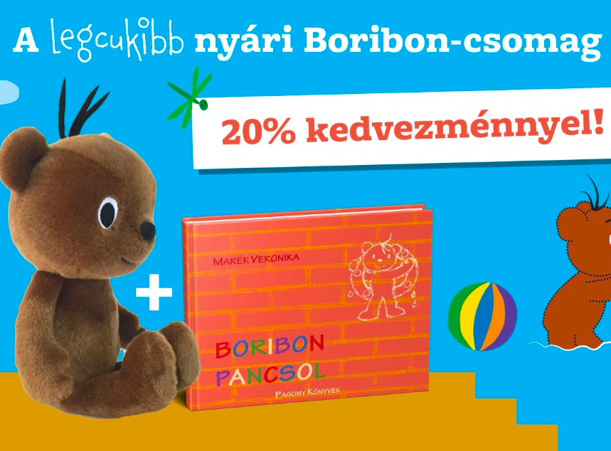 A legcukibb nyári Boribon-csomag 20% kedvezménnyel!