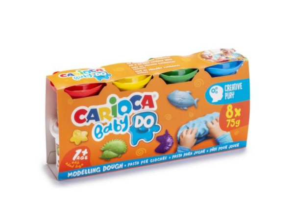 Carioca - Bébi gyurma készlet - 8db