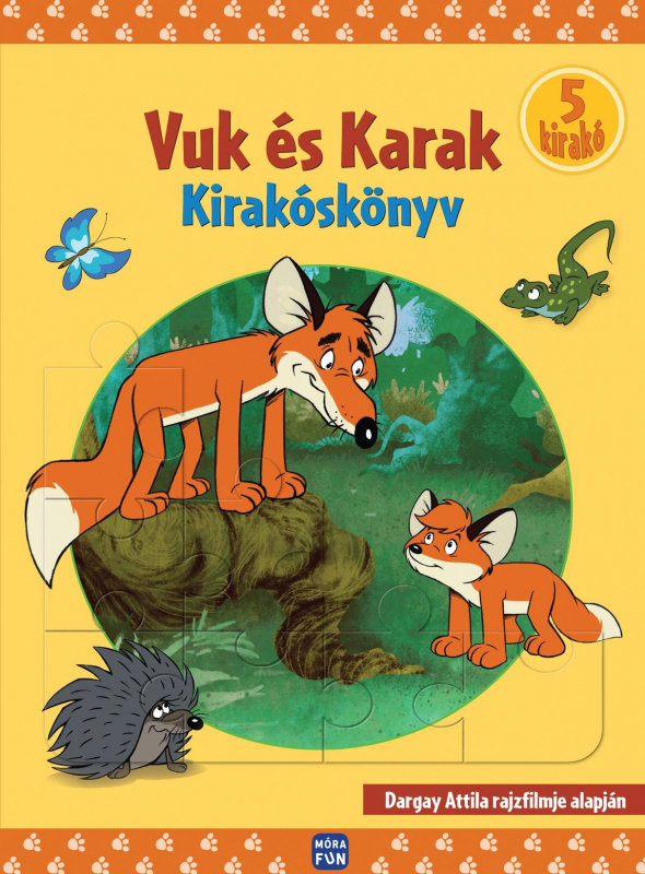 Vuk és Karak - puzzle könyv