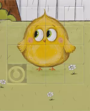 Tilitoli puzzle - Ki lakik a tojásban?
