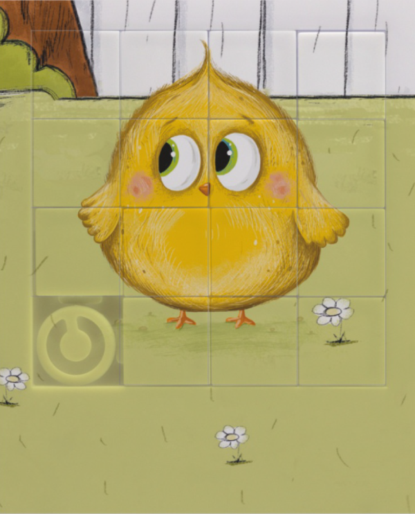 Tilitoli puzzle - Ki lakik a tojásban?