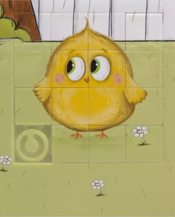 Tilitoli puzzle - Ki lakik a tojásban?