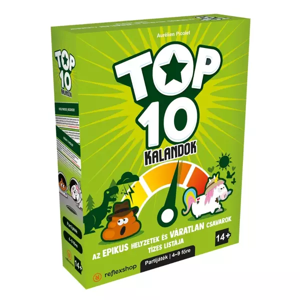 Top10 - Kalandok