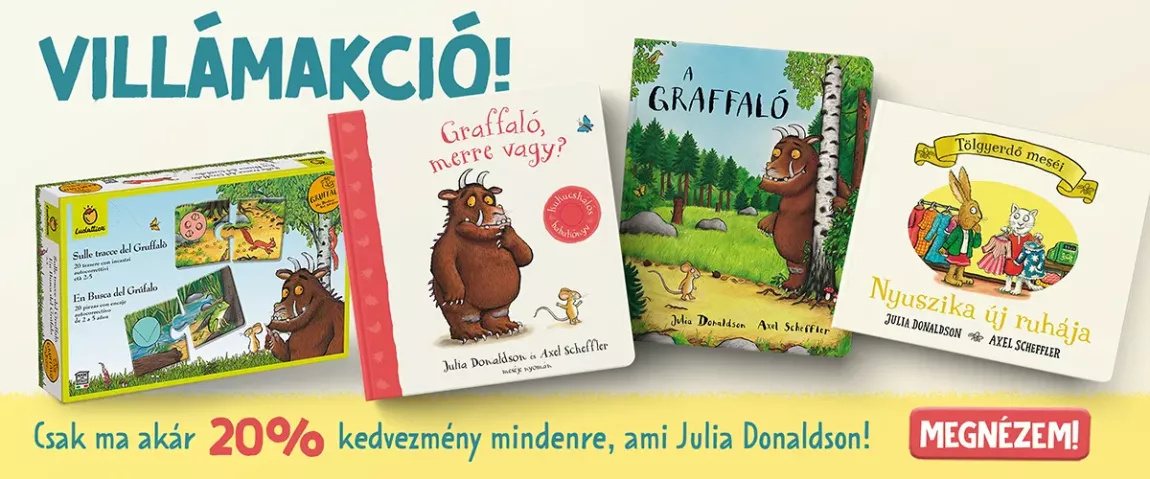 Julia Donaldson villámakció!