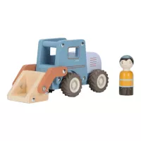 Fa játék - Kotrógép figurával