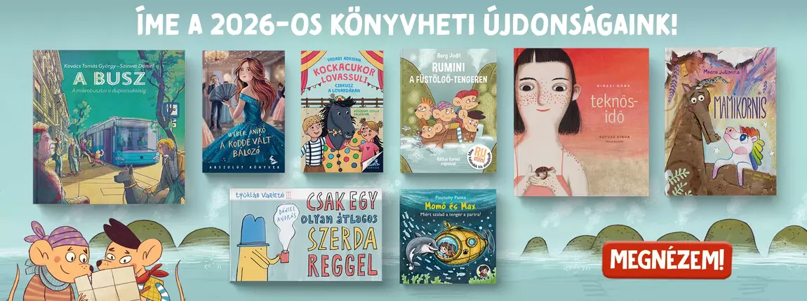 Íme a 2026-os könyvheti újdonságaink!