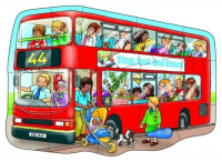 Emeletes busz - puzzle