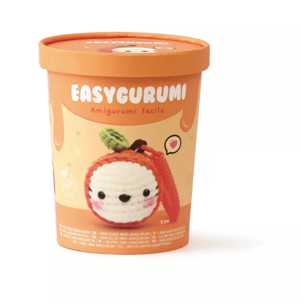 Easygurumi készlet - Mandarin - 5 cm 