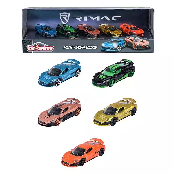 Majorette - RIMAC Nevera Edition ajándékdoboz - 5db-os